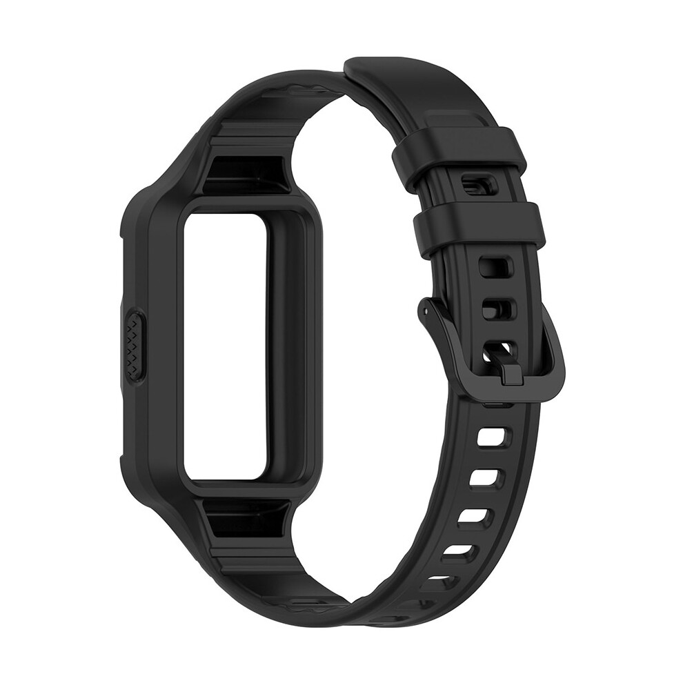 (Black) Integrated Replacement Band Strap For Huawei Band 11 Black 688249444672