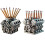(A) Pen Holder with V8 Engine Unique Desk Organizer Pen Pencil Table trim designed 1