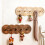 Wooden Hook with Threaded Design for Keys and Caps-MS11732 2