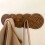 Wooden Hook with Threaded Design for Keys and Caps-MS11732 5