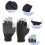 1 Pair Extended Wrist Touch Screens Gloves with Grip-Black 5