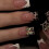 Reusable Press On Nail With Leopard Print 3D Bows Design 7