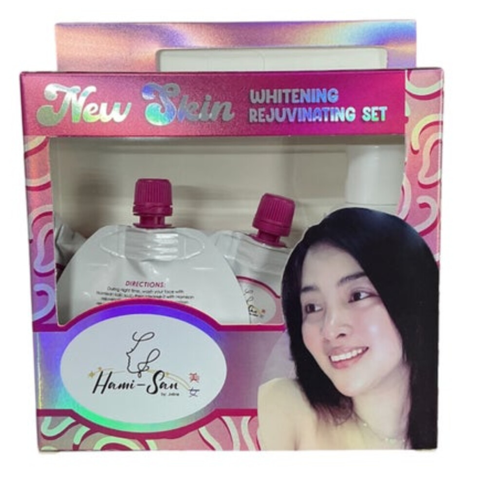 Hami-San whitening rejuvenating set | Glowing Skin Set, Exfoliating Skincare, Facial Beauty Set