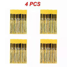 (Style A 4pcs) 1~5PCS Guitar File Fret Nut Saddle Slot Grinding File Set Professional Guitar Luthier Repairing Tool for Stringed Instrument