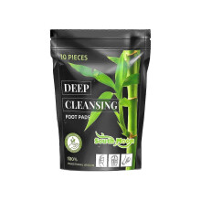 Deep Clean Foot Pads  Bamboo Charcoal for Relaxation  Sleep Quality, 10pcs