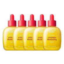 (5PCS) 1-5PCS Anti-Aging Vitamin Illuminating Serum Contains 99% Pure Bakuchiol 5,000ppm