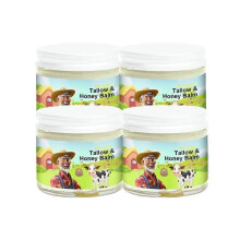 (4PCS) 1-5x Grass Fed Tallow Balm with Honey Deep Hydration Natural Face Moisturizer for Sensitive Skin 2026