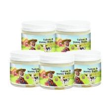 (5PCS) 1-5x Grass Fed Tallow Balm with Honey Deep Hydration Natural Face Moisturizer for Sensitive Skin 2026