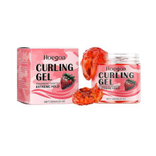 Limited time!!Hoegoa Strawberry Curl Styling Gel Leave-In Hair Volumizing Long-Lasting Nourishing And Repairing Styling Cream