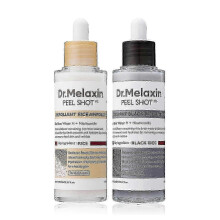 (1pc black rice) 2PCS PEEL SHOT GLOW EXFOLIANT RICE AMPOULE (WHITE RICE/BLACK RICE)