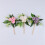 Simulation Rose Flower Cake Decoration For Event Silk-Purple 5