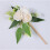 Simulation Rose Flower Cake Decoration For Event Silk-Purple 6