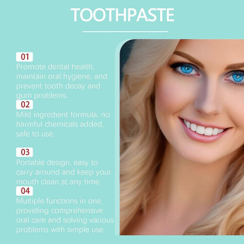 Post Oil Pulling Toothpaste, Coco-Mint Jasmine Whitening Toothpaste, Fresh Breath & Brightens Teeth & Protects Enamel 2