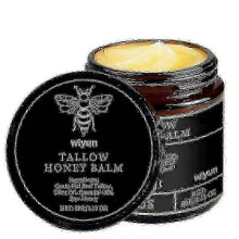 (3pcs) Organic Grass-Fed Beef Tallow Balm with Raw Honey A