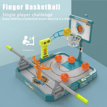 (Blue) 1 Set Desktop Basketball Game Toys For Kids Engaging Indoor Use 23.217.510.2in Interactive Hand Exercise