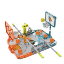 (Blue Orange) 1 Set Desktop Basketball Game Toys For Kids Engaging Indoor Use 23.217.510.2in Interactive Hand Exercise