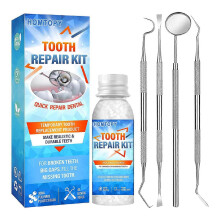 (1PC) 1-5x Moldable Tooth Replacements Kit for Fixing,Dental Care Kit Tooth Repair Kit