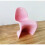 (Pink) plastic crystal dining chairs, casual home chair model 1