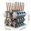 (B) Pen Holder with V8 Engine Unique Desk Organizer Pen Pencil Table trim designed 2