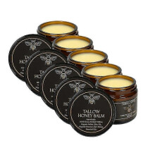 (5pcs) 2025 Marromi Beef Tallow for Skin, Tallow Honey Balm, Organic Grass-Fed Beef Tallow Balm with Raw Honey