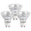 (35W) Gu10 35w Halogen Spotlight Bulb Dimmable - 5 Pcs, Halogen Reflector Lamps 1