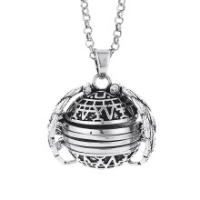 (A) Birthday Gifts For Women Multi-Layer Photo Box, Photo Album Necklace, 4-Layer Openable Pendant, Diy Memory Photo Album Box Necklace