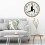 (Black) Walks Clock, Silly Walk Wall Clock, A Interesting Wall Clock for Bedroom Kitchen Living Room 3