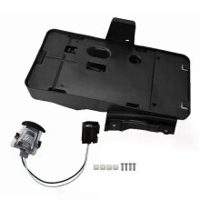 Rear License Plate Mounting Holder Bracket &Light for 2006-17 Jeep Wrangler JK APO122056,zxl