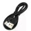 USB Cable 55mm / 21mm 5V DC Barrel Power Cable (Black 75cm),zxl 1