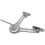 Heavy Duty Lid Support Hinges Soft Close Folding Lid Stay Hinge Keep Lid Hinge (2 Pcs, Silver),zxl 2