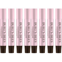 Burt's Bees Shimmer Lip Tint Set, Tinted Lip Balm Stick, 4 Count (Pack of 2) (Champagne)