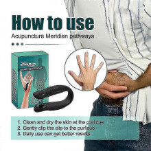 2pcs Men  Prostate Care Point Clip,  Acupressure Hand Pressure Point Clip, Relieve Prostate Discomfort Effortlessly