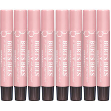Burt's Bees Shimmer Lip Tint Set, Tinted Lip Balm Stick, (8-Pack) (Grapefruit)