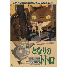 Vintage Retro Paper Anime Poster - Tonari No Totoro Miyazaki - Wall Decor - Vintage Home Decor - Kids Room Decoration