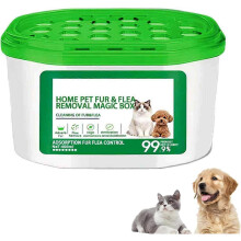 Home Pet Fur & Odor Removal Magic Box, Pets Hair Remover Magic Box, Long-Lasting & High Efficiency Automatic Dust Collector for Home, Pet Areas