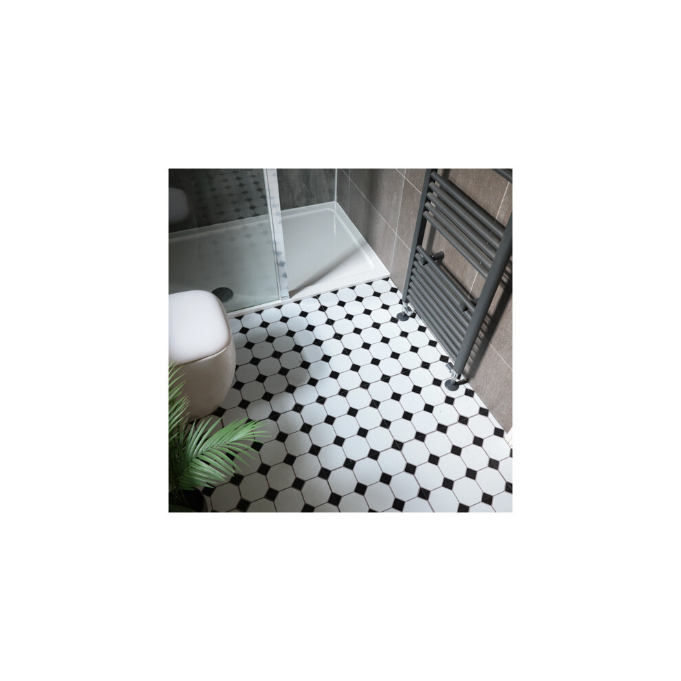 Fine Decor Floor Pops Hudson 30.48Cm X 30.48Cm Self-Adhesive Vinyl Floor Tiles
