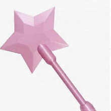 (D) 3D Printed Wand Tap to Pay, Tap to Pay Wand, Star Magic Wand Contactless Payment Card Holder, Tap-to-Pay Credit Card Wand