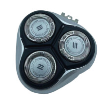 Cabeça de substituição para barbeador elétrico, compatível com Philips Série 5000. Cabeças de substituição com design ultrafino e lâmina