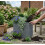 Strata Large Square Brick Effect Planter Ash Grey Slate Plastic 38cm 3