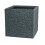 Strata 2 Large Square Brick Effect Planter Ash Grey Slate Plastic 38cm 7