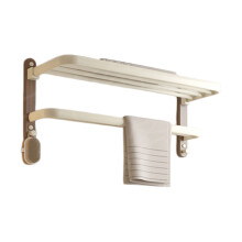 Walnuts Wood Bathroom Towel Rack Bathroom Washbasin Stand-1