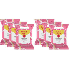 Burt's Bees Pink Grapefruit Face Wipes, for All Skin Types, Hydrating Makeup Remover & Facial Cleansing Towelettes, 90 Ct. (Pack of 2) (Grapefruit)