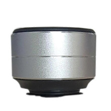 (Silver) 3Colors Buzzgo Speaker, Bluetooth Mini Speaker Bone Conduction
