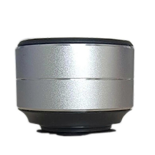 (Silver) 3Colors Buzzgo Speaker, Bluetooth Mini Speaker Bone Conduction