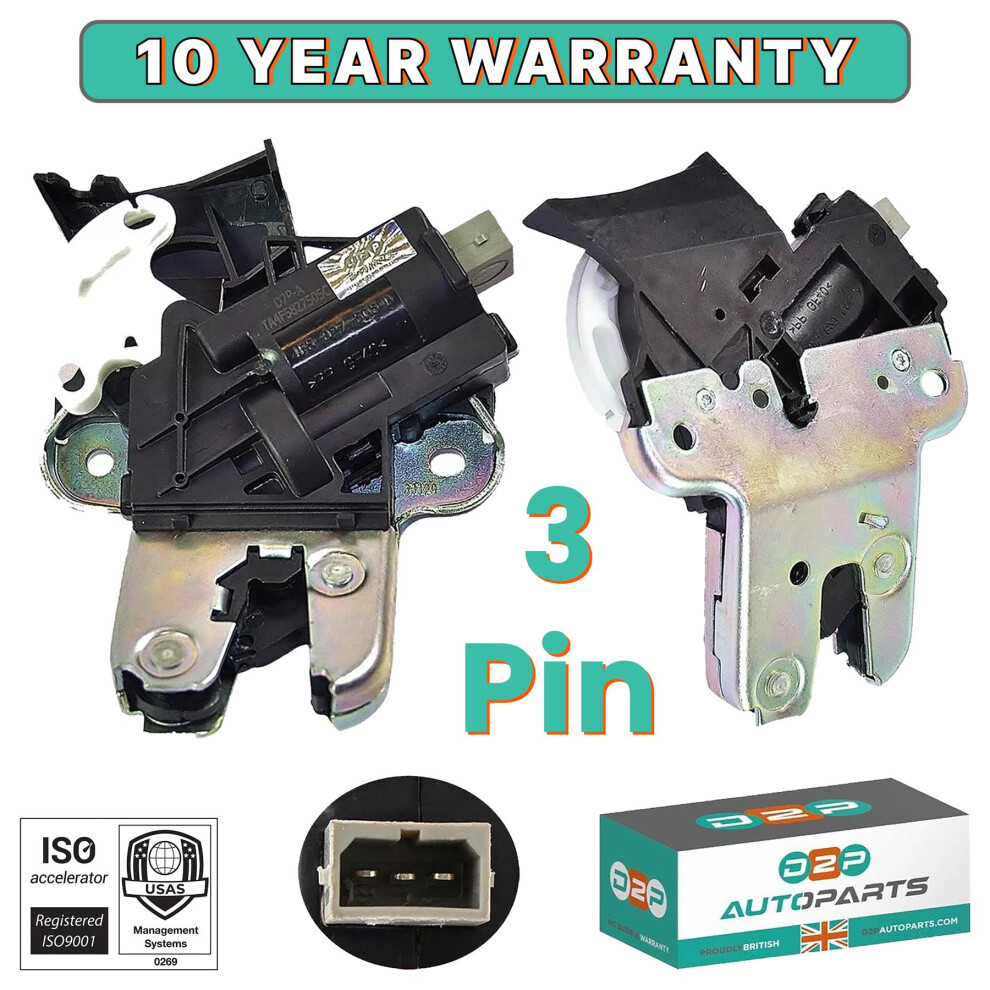 Tailgate Boot Lock Latch Catch Mechanism For Audi A4 B5 B6 B7 B8, A5 5056167423096