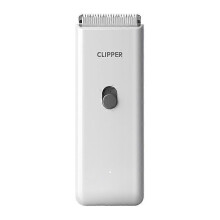 (White) Dog Cat Home Hair Waterproof Clipper Portable Electric Usb Rechargeable Pet Grooming Tools Low Noise