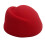 Unisex Solid Color Beret Hat Adjustable Size For Travel-Red 1