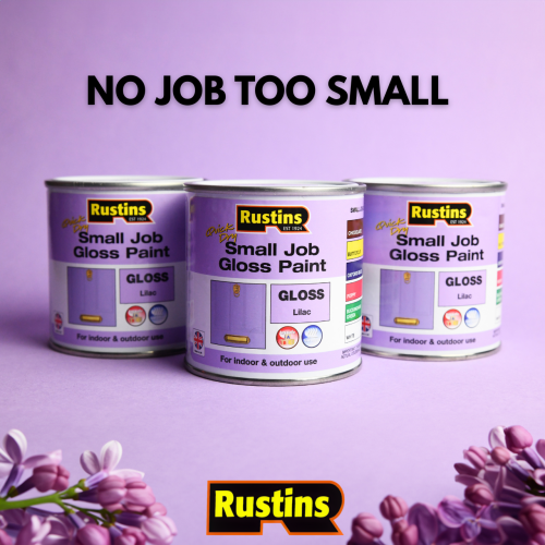 Rustins Rustins Quick Dry Small Job Paint Gloss Lilac 250ml 2
