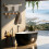 Waterproof Solid Wood Bathroom Towel Rack Wall Mounted Shelf-5 3