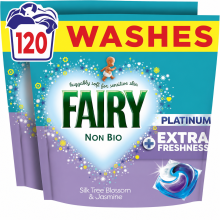 Fairy Platinum Laundry Detergent Pods 120 Washes